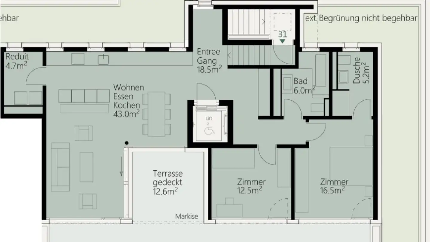 Wohnung kaufen - 5070 Frick - Foto 3