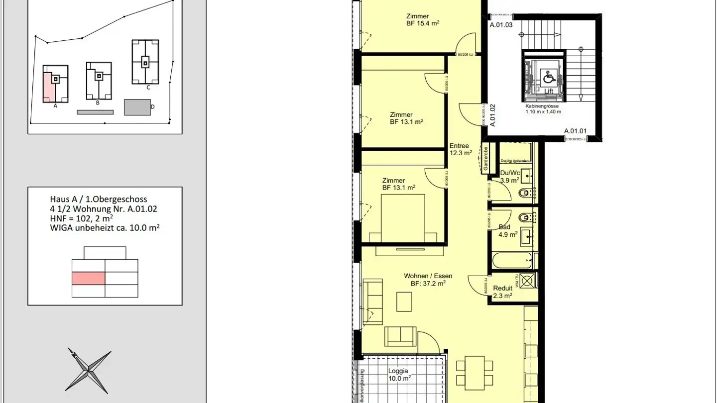 Apartment for rent - Brückmattstrasse 1, 4441 Thürnen - Photo 2