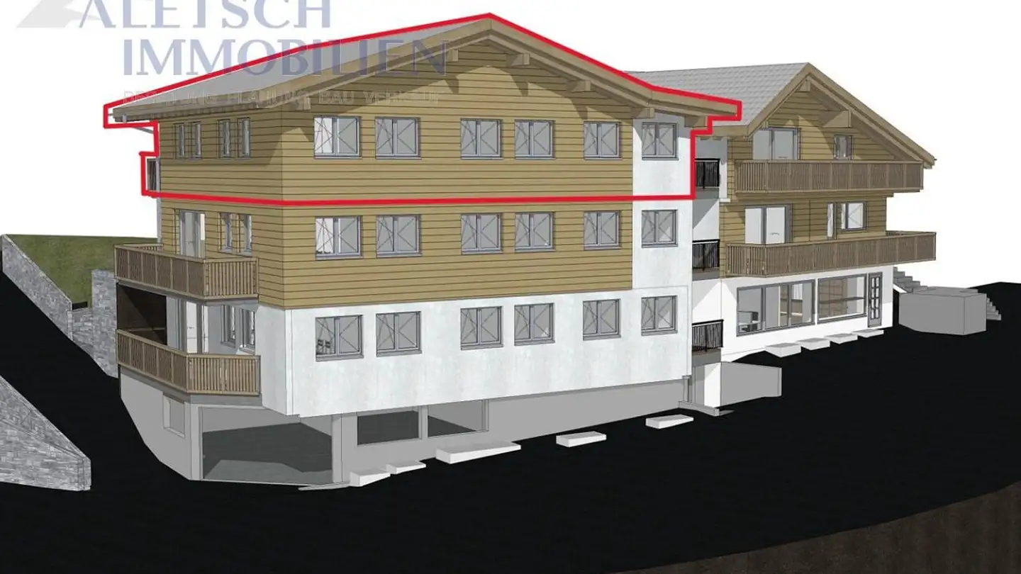 Penthouse for sale - Furkastrasse 47, 3984 Fiesch