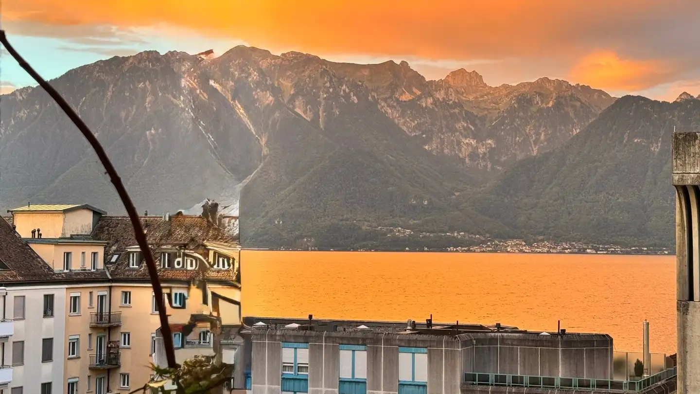 Chambre à louer - Rue Louis Meyer 21c, 1800 Vevey