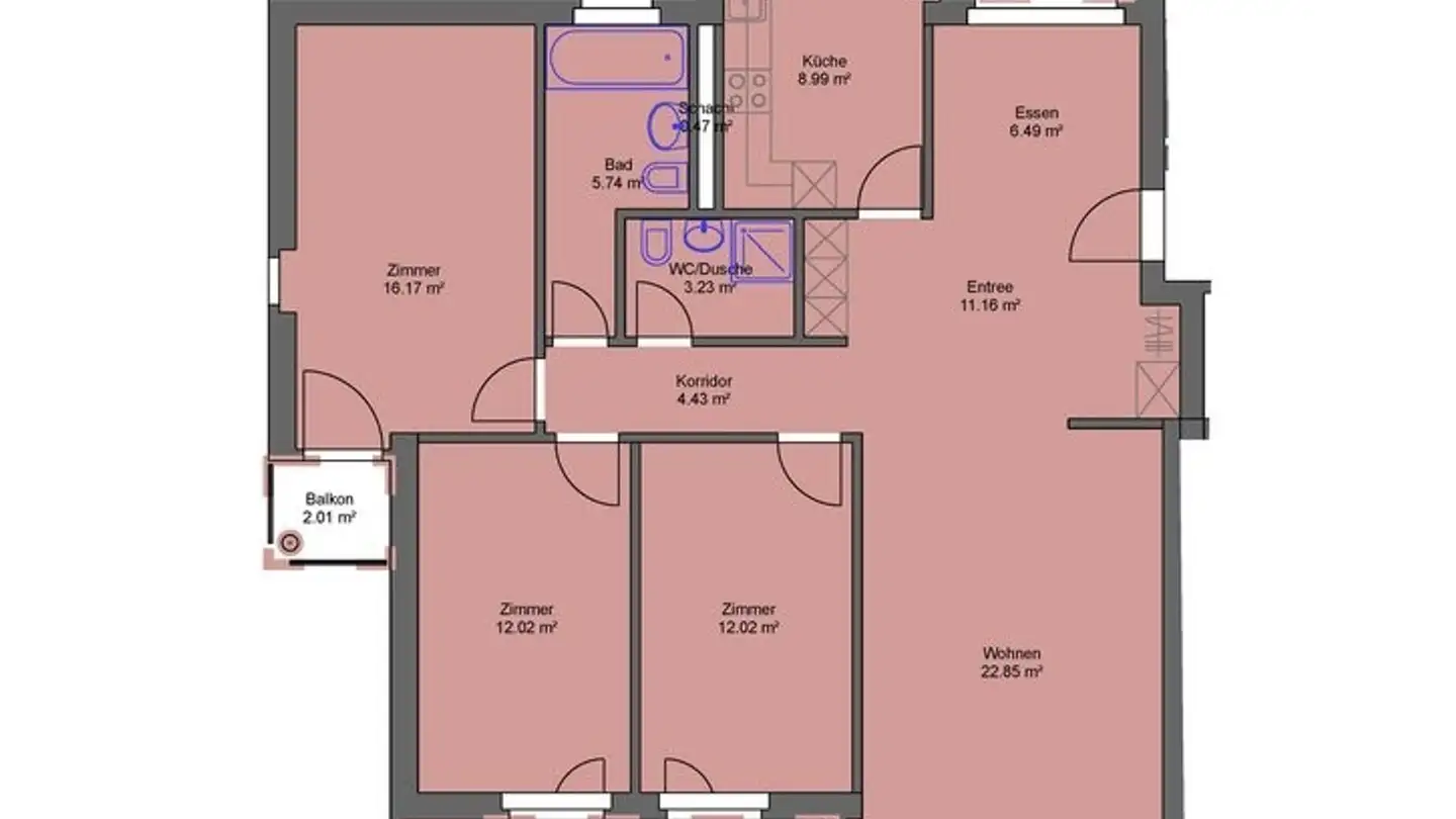 Appartamento in affitto - Winkelstrasse 31, 4665 Oftringen - Foto 4