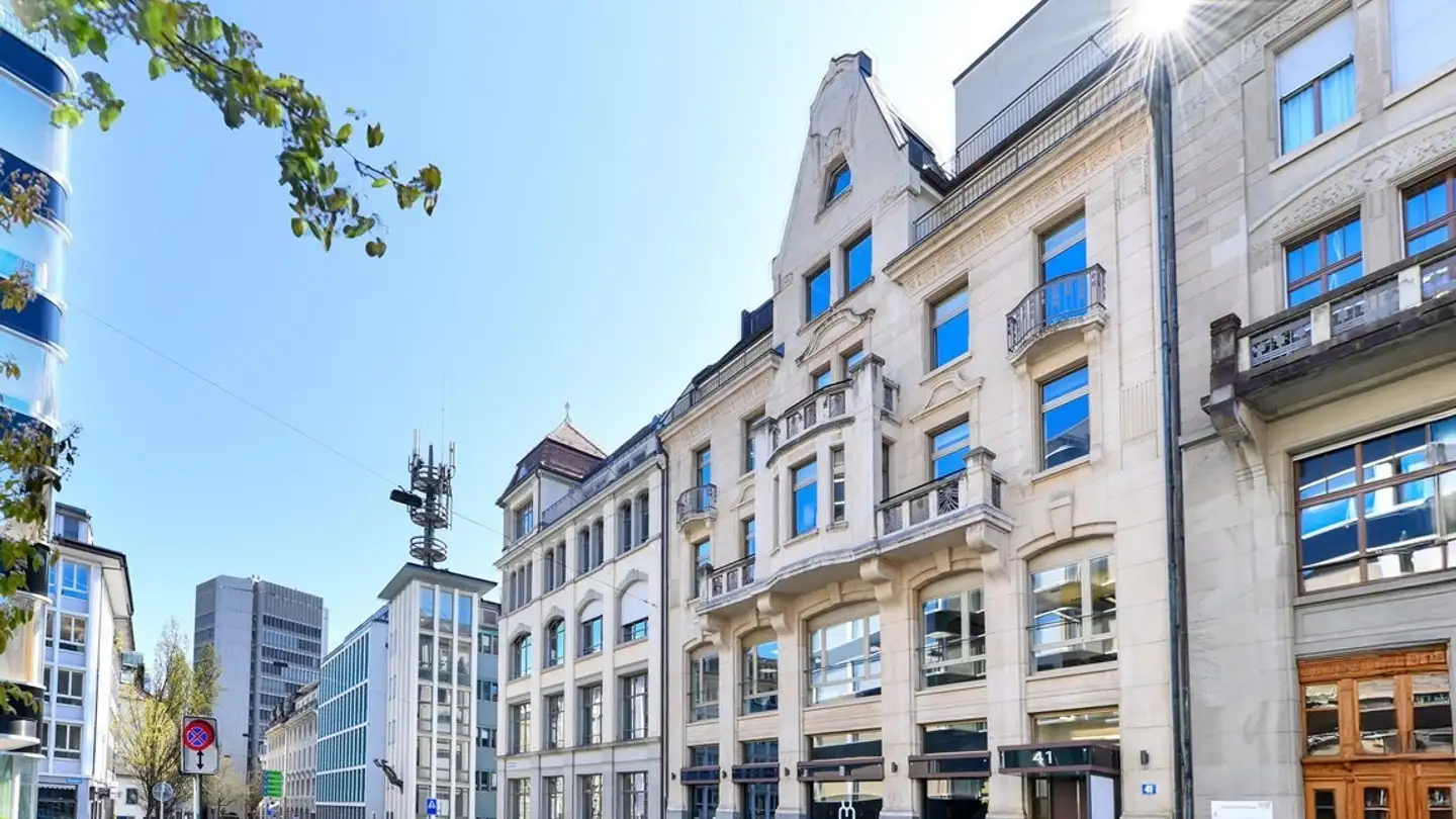 Bürofläche mieten - Brandschenkestrasse 41, 8002 Zürich