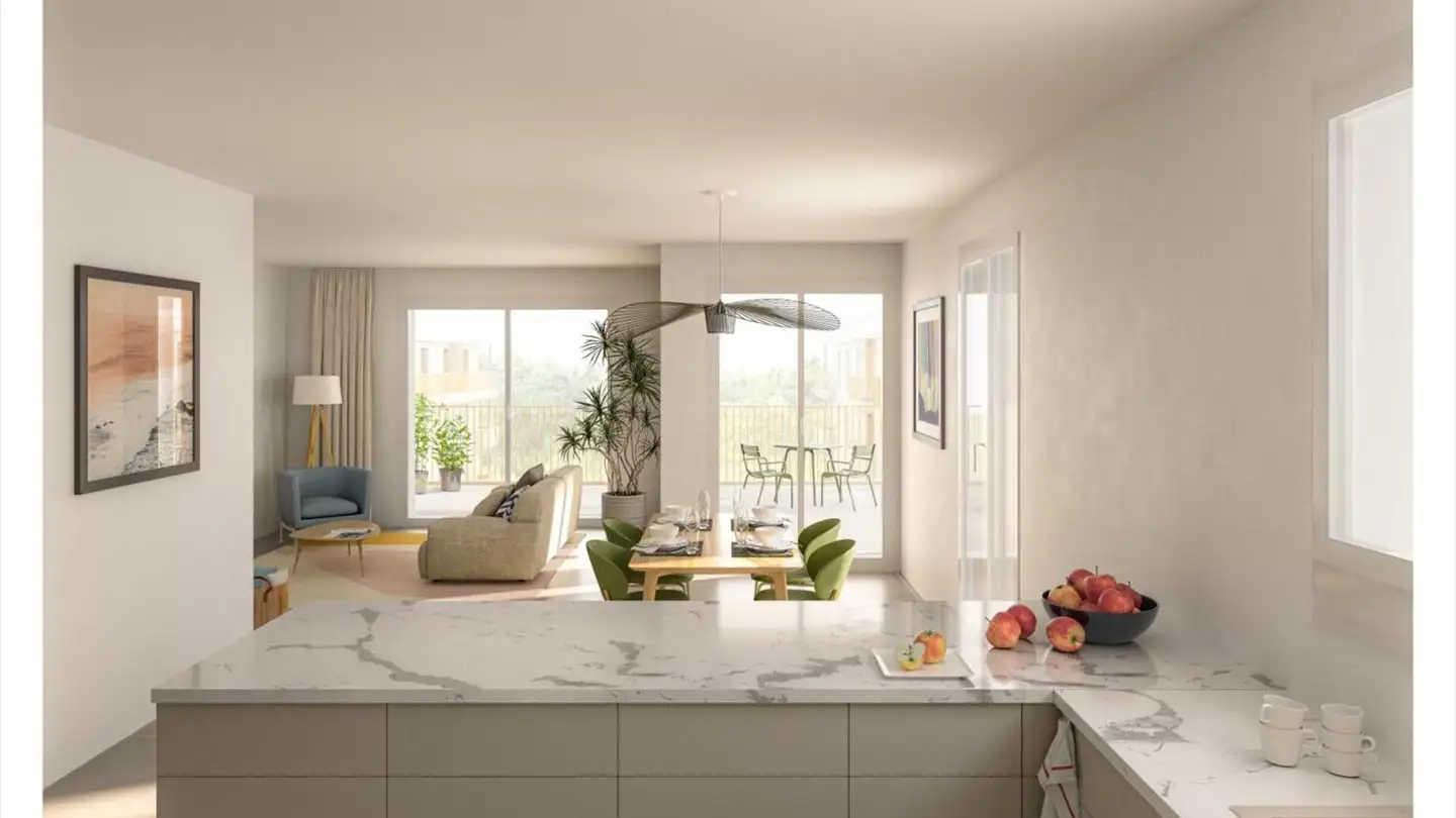 Penthouse mieten - Allée Charles-Edouard-Guillaume 4b, 1723 Marly