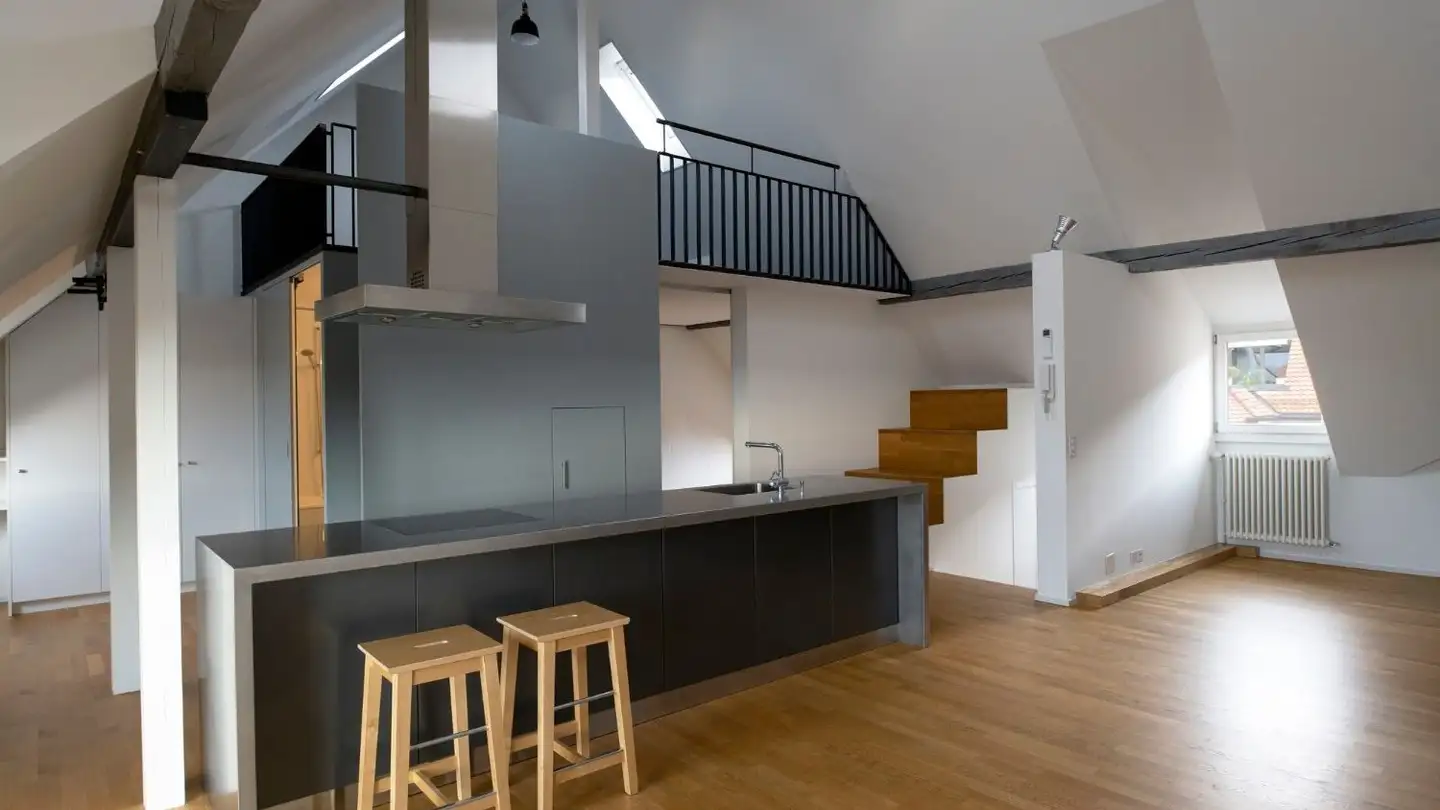 Dachgeschosswohnung mieten - Schläflirain 9, 3013 Bern