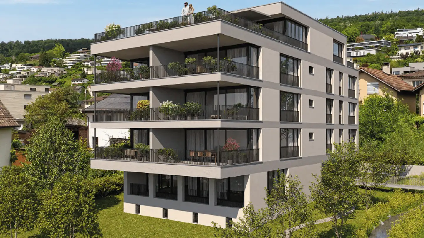 Wohnung mieten - Kirchweg 8, 5415 Nussbaumen AG