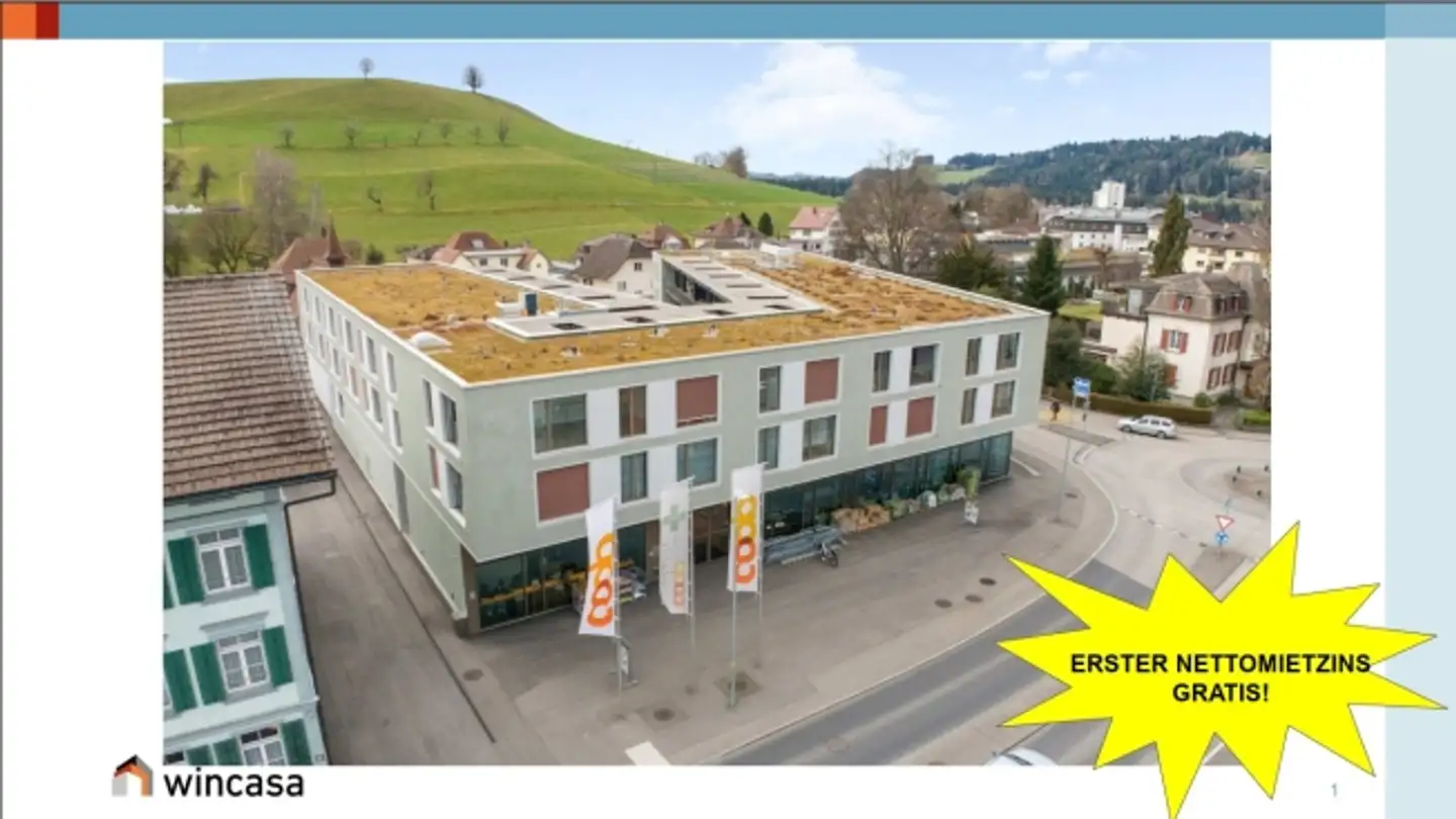 Appartement à louer - Bahnhofstrasse 43, 4950 Huttwil