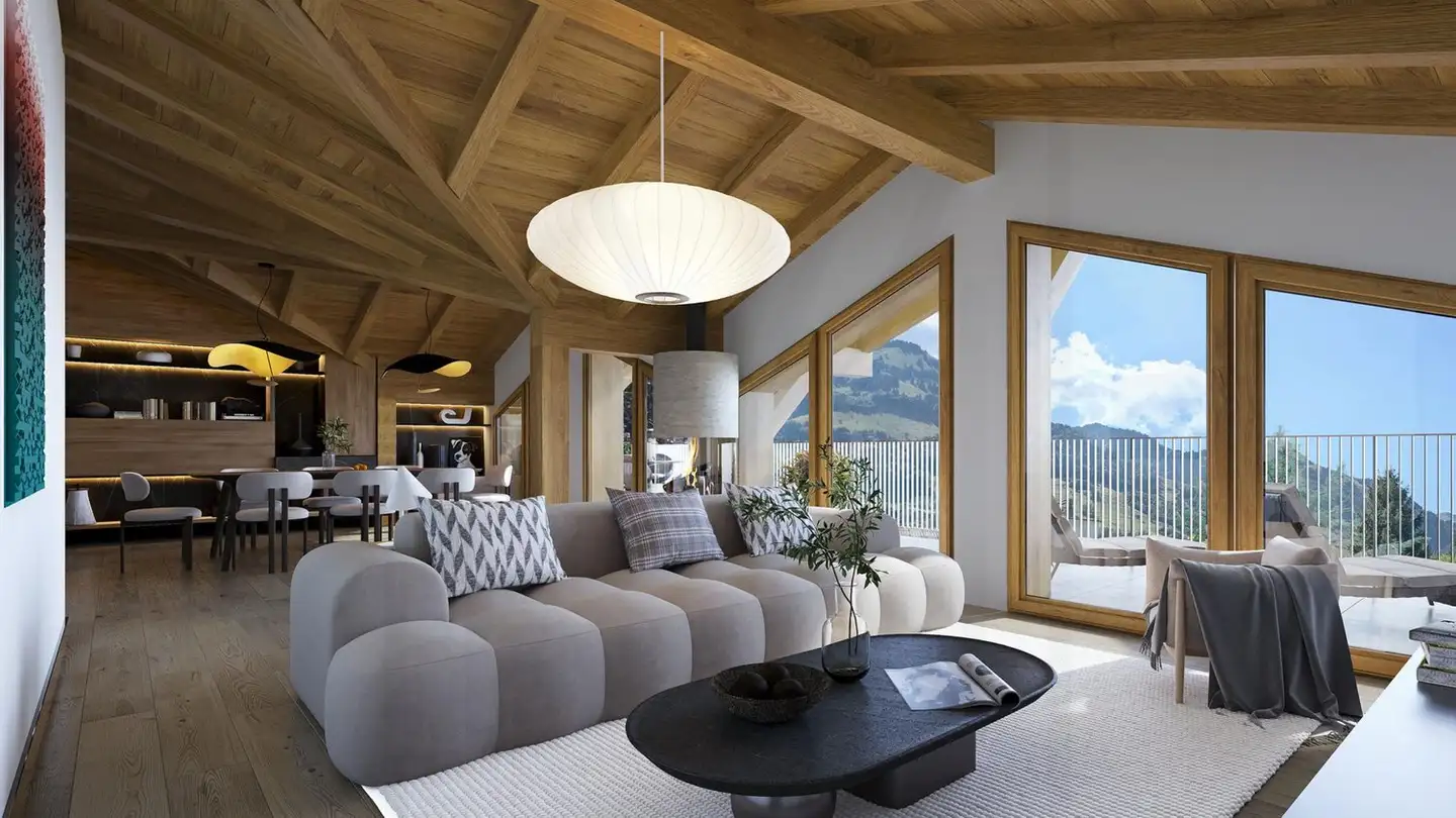 Attique à vendre - 1669 Albeuve - Photo 2