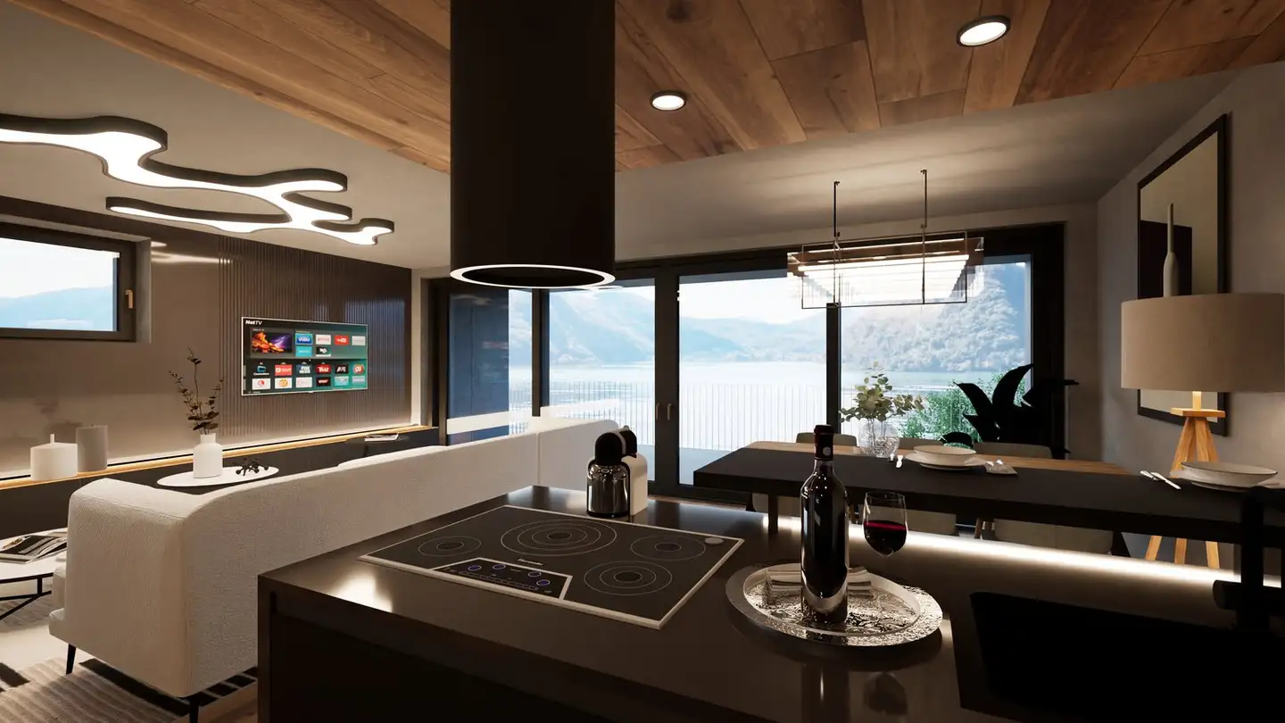 Appartamento in vendita - Via Roncone 6, 6918 Figino