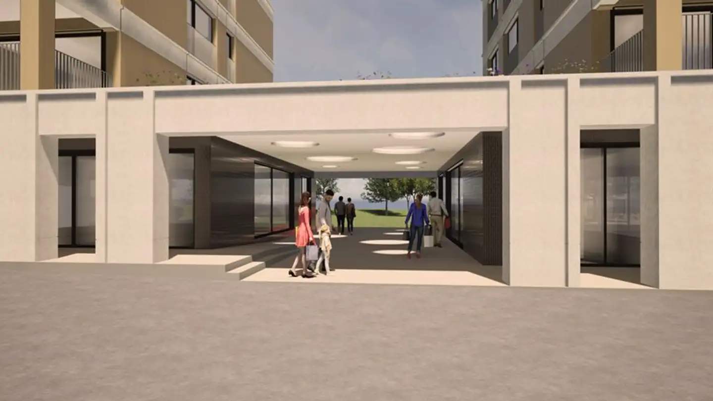 Edificio ad uso misto in affitto - Route Du Pont-Rouge 1b, 1870 Monthey