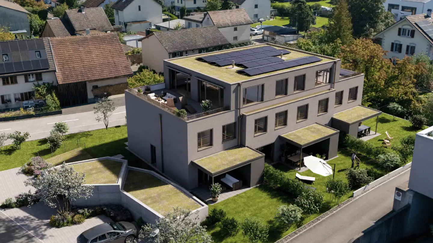 Row house for sale - Am Bach 1, 5604 Hendschiken