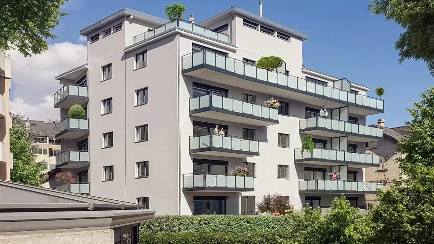 Outdoor parking space for rent - Chemin Du Vieux-Canal 13, 1950 Sion