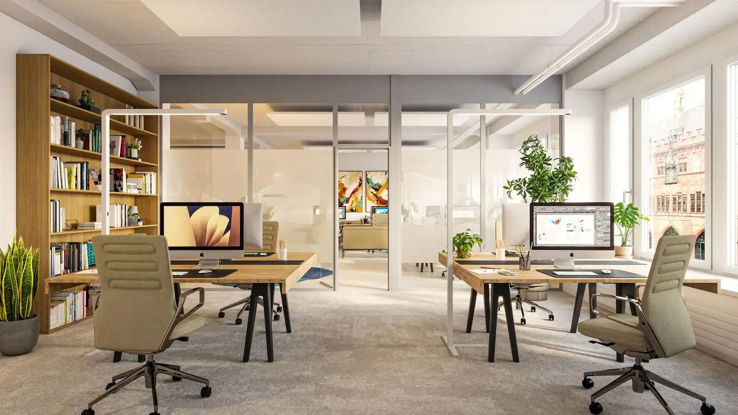 Bürofläche mieten - Marktplatz 17, 4001 Basel