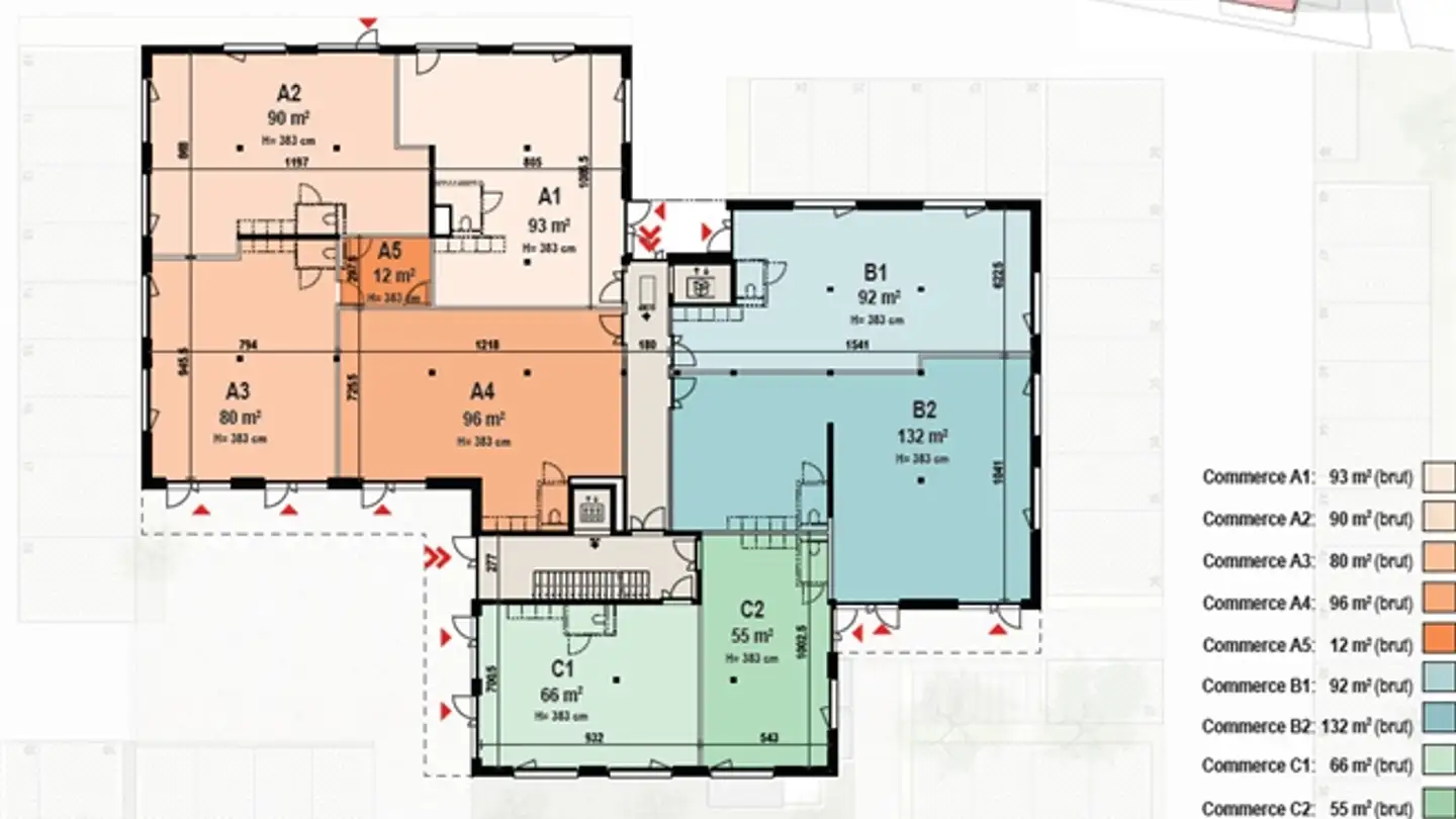Bureau à louer - Impasse De La Fava 1, 1566 St-Aubin FR - Photo 3