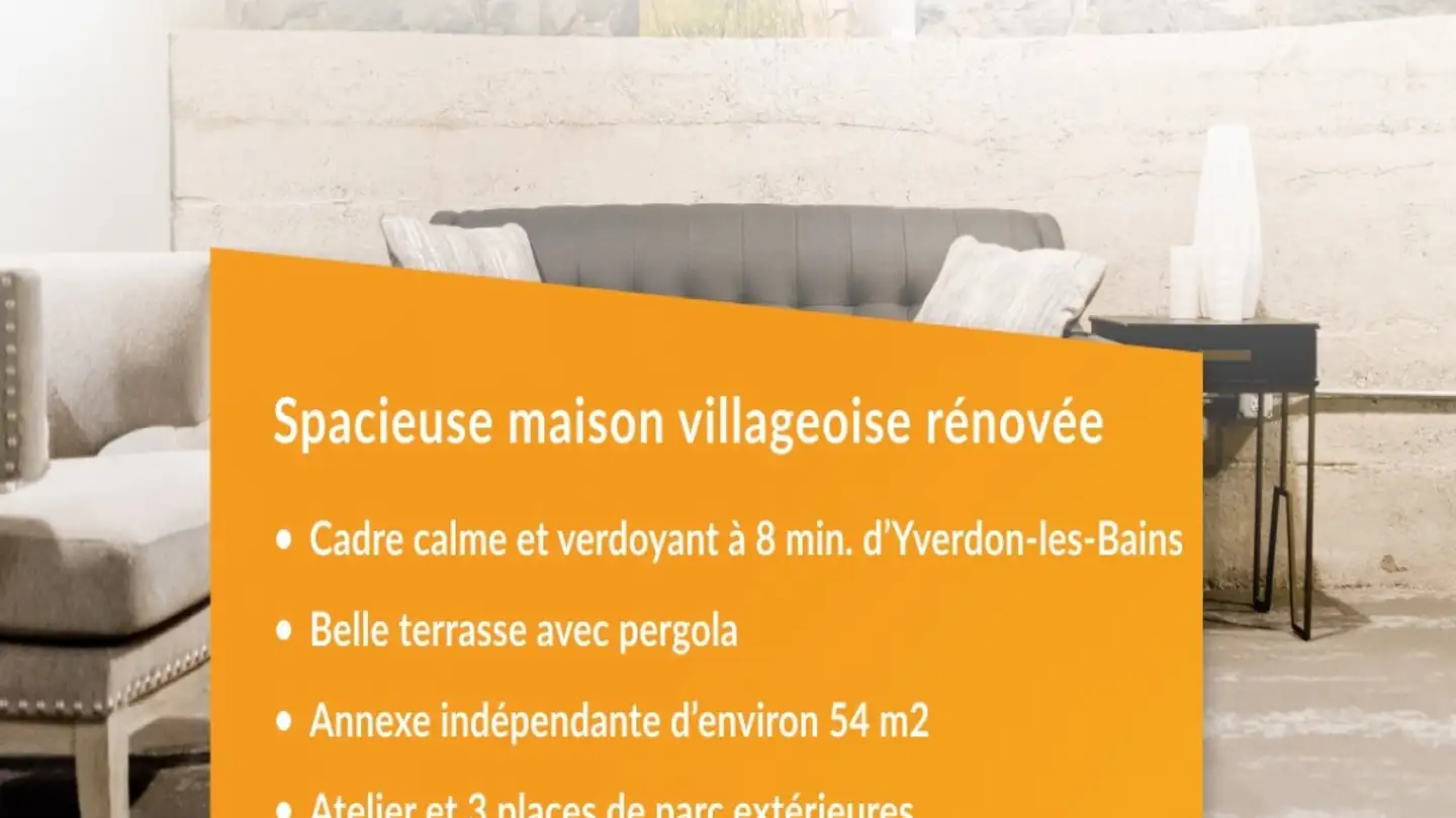 Ferme à vendre - Route D'ursins, 1412 Ursins