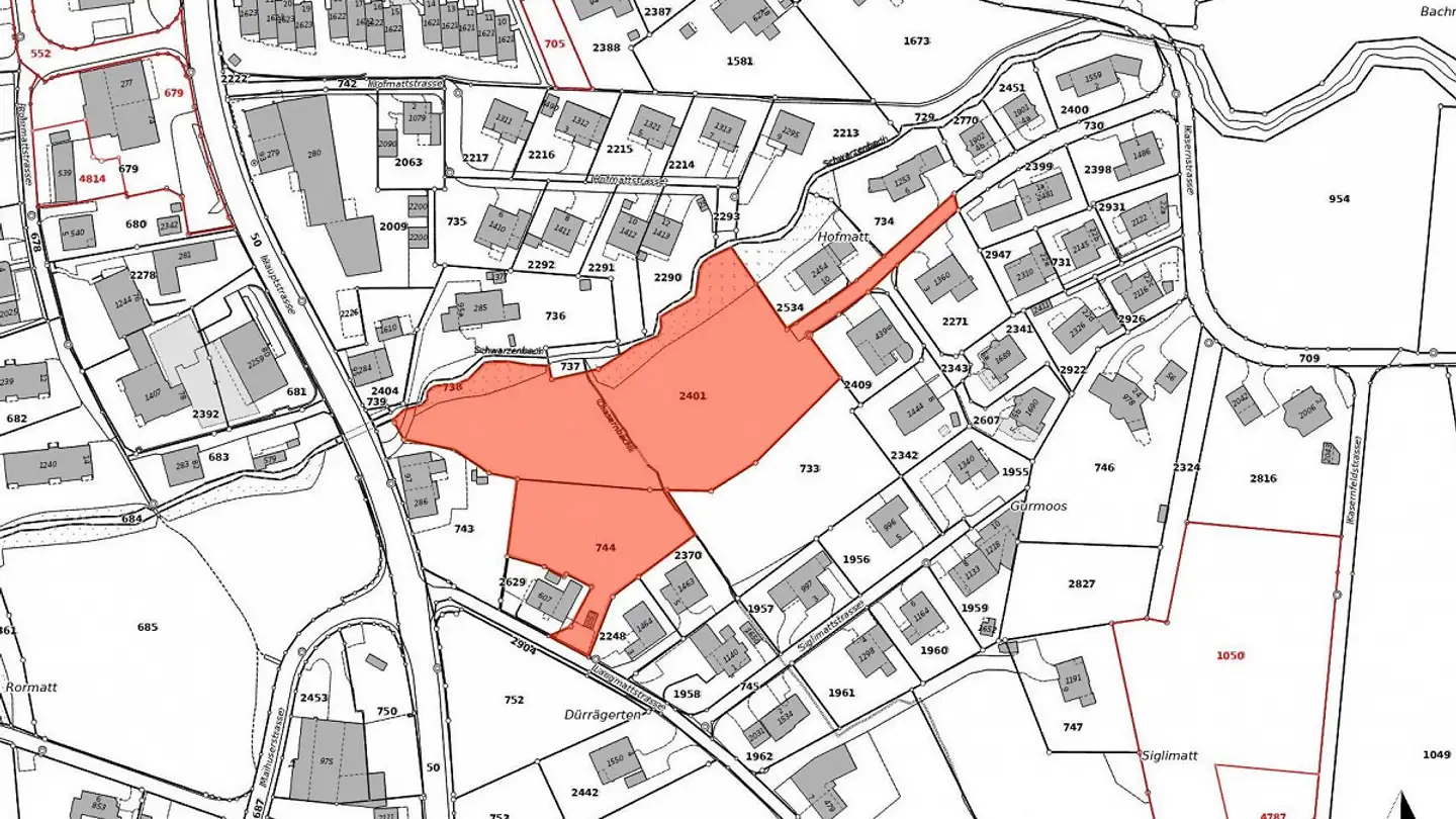 Constructible plot for sale - Langmattstrasse, 5737 Menziken - Photo 2