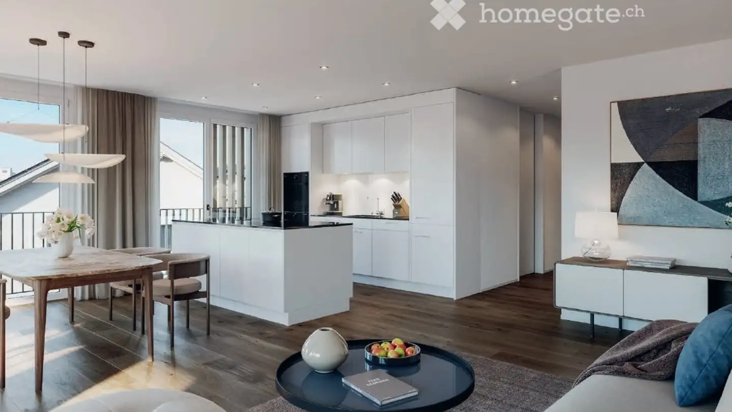 Wohnung mieten - Gartenweg 1, 6252 Dagmersellen - Foto 3