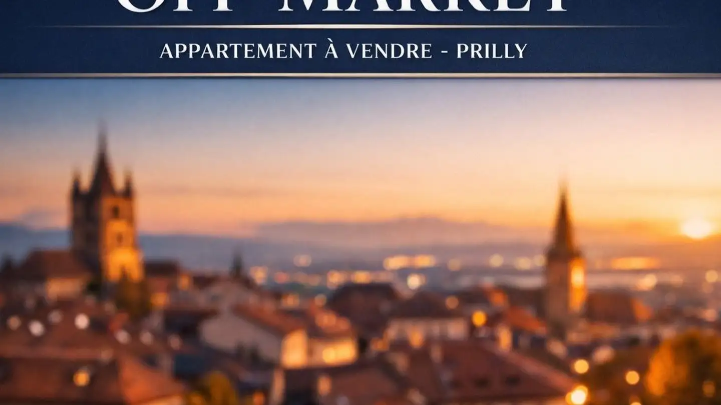 Appartement à vendre - 1008 Prilly