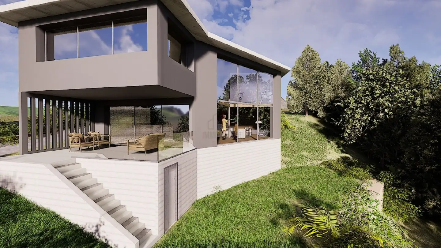 Commercial building plot for sale - Via In Basso, 6821 Rovio