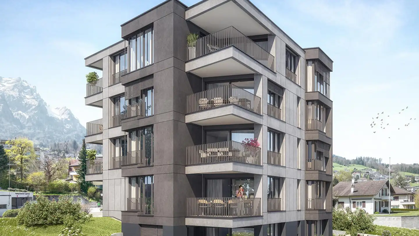 Terrassenwohnung kaufen - Mozartweg 1, 6052 Hergiswil NW - Foto 2