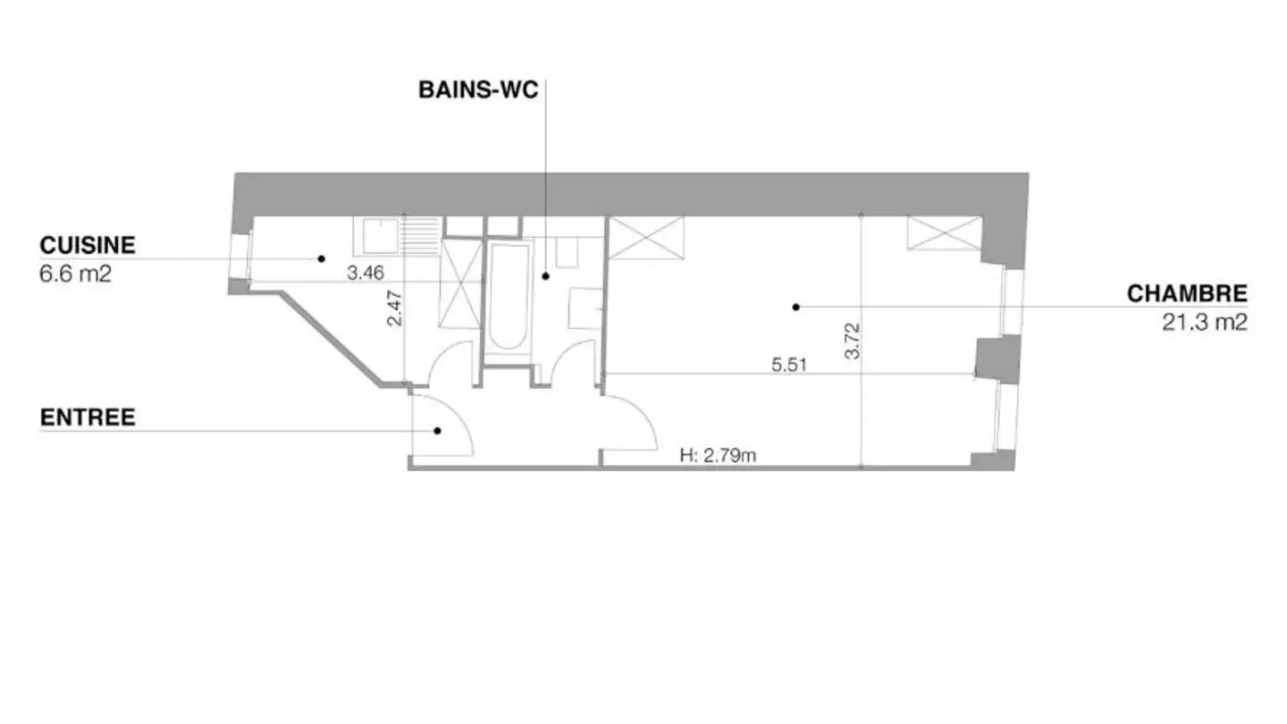 Wohnung mieten - Rue Neuve-du-Molard 22, 1204 Genève - Foto 4