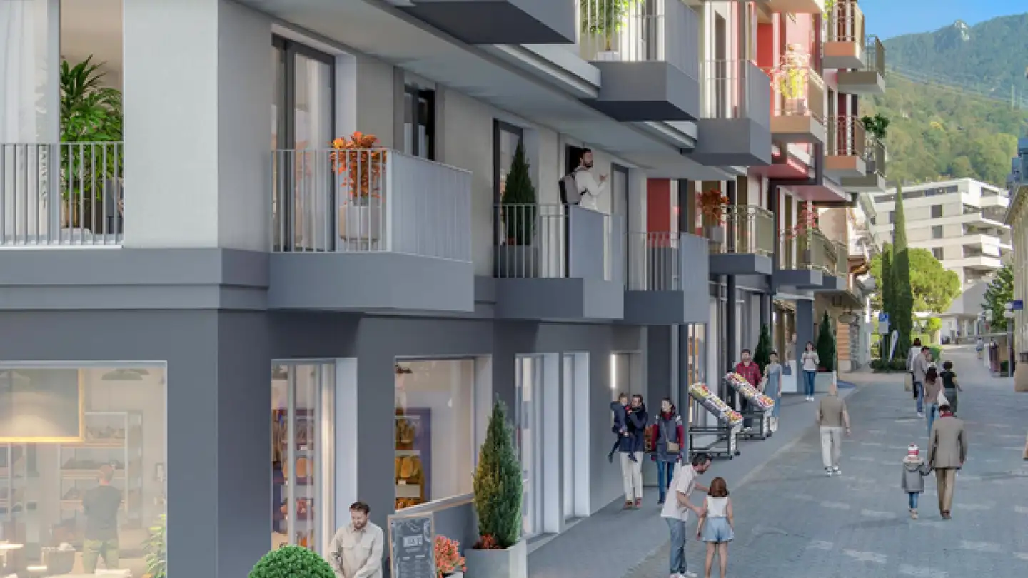 Attique à louer - Rue De L'eglise-Catholique 7, 1820 Montreux - Photo 2