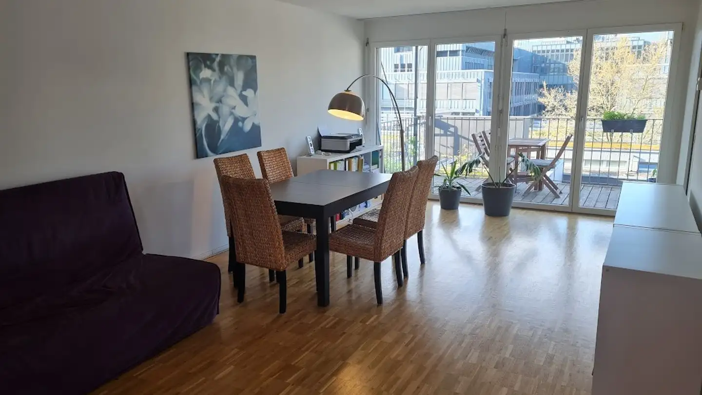 Möblierte Wohnung mieten - Hardturmstrasse 120a, 8005 Zürich