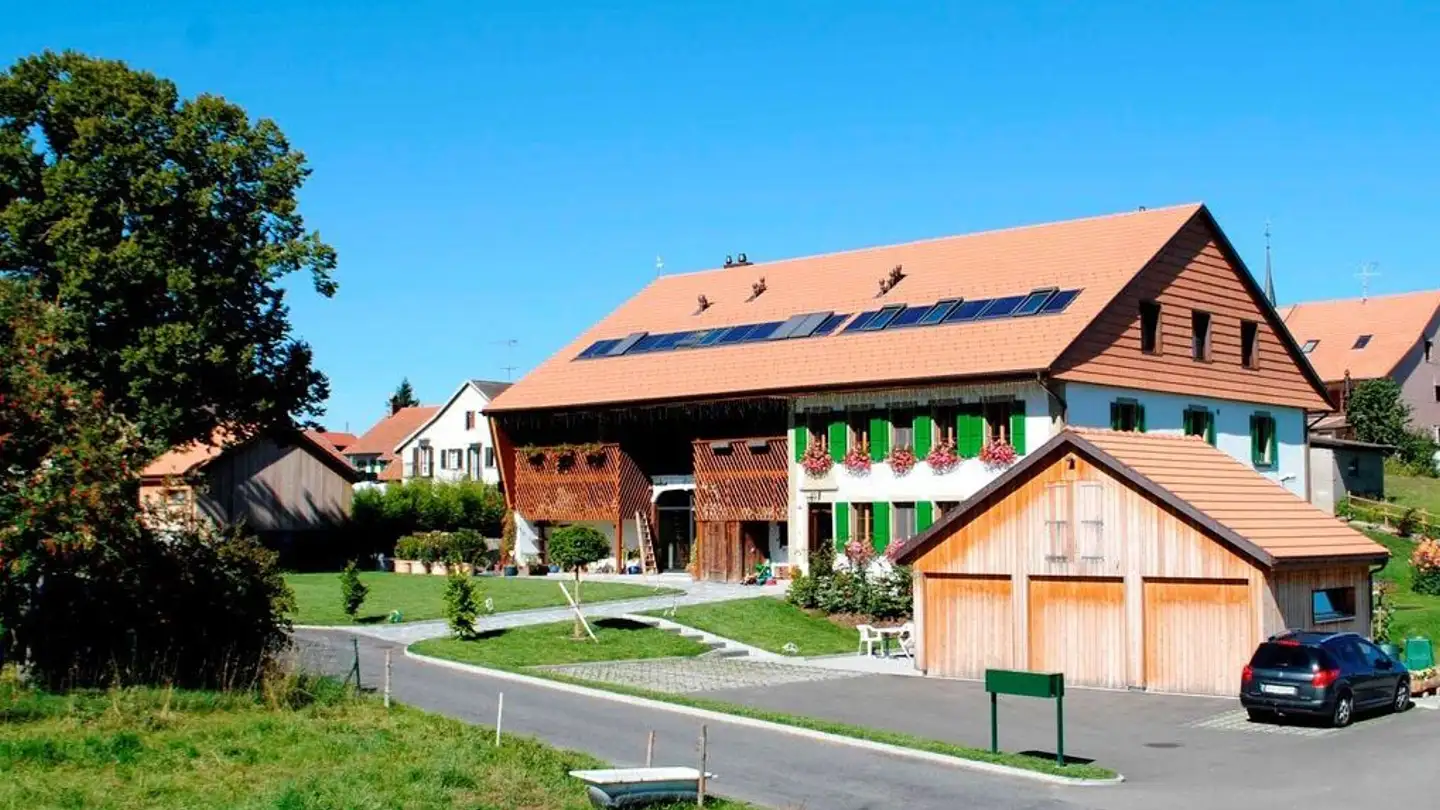 Attico in affitto - Route De La Condémine 9, 1694 Villarsiviriaux - Photo 2