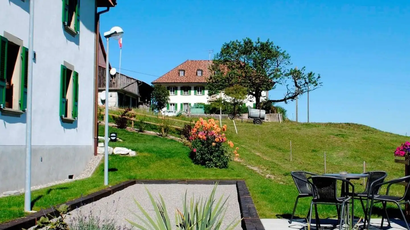 Attico in affitto - Route De La Condémine 9, 1694 Villarsiviriaux - Photo 3