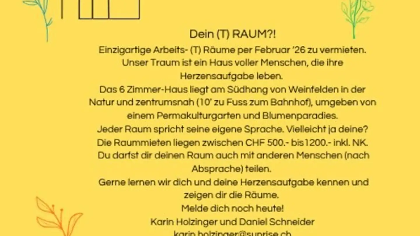 Arztpraxis mieten - Schnellerstrasse 2, 8570 Weinfelden