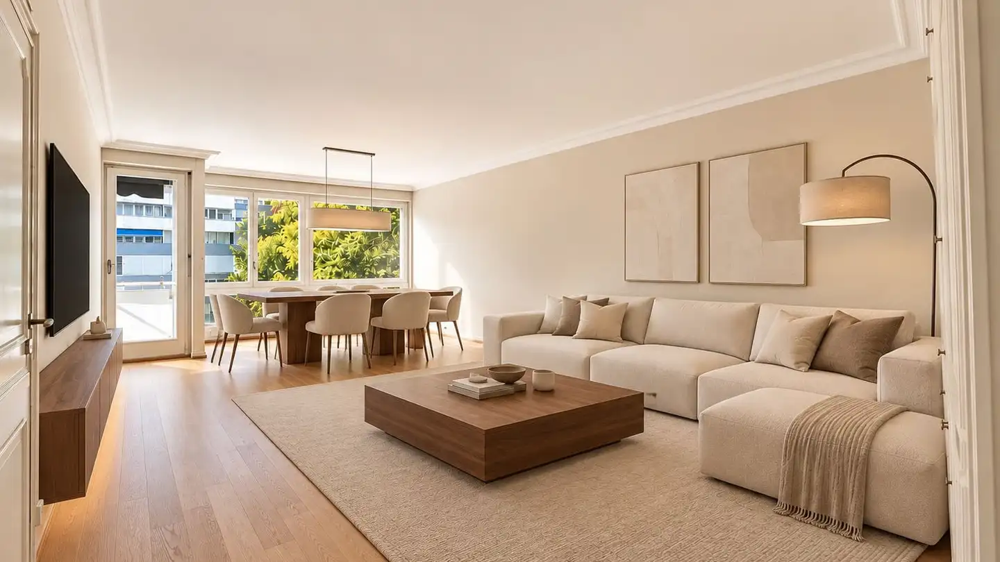 Appartement à louer - Rue Robert- De-Traz 14, 1206 Genève