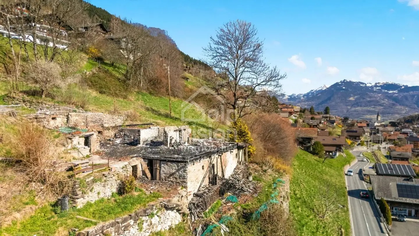 Constructible plot for sale - 1872 Troistorrents - Photo 2