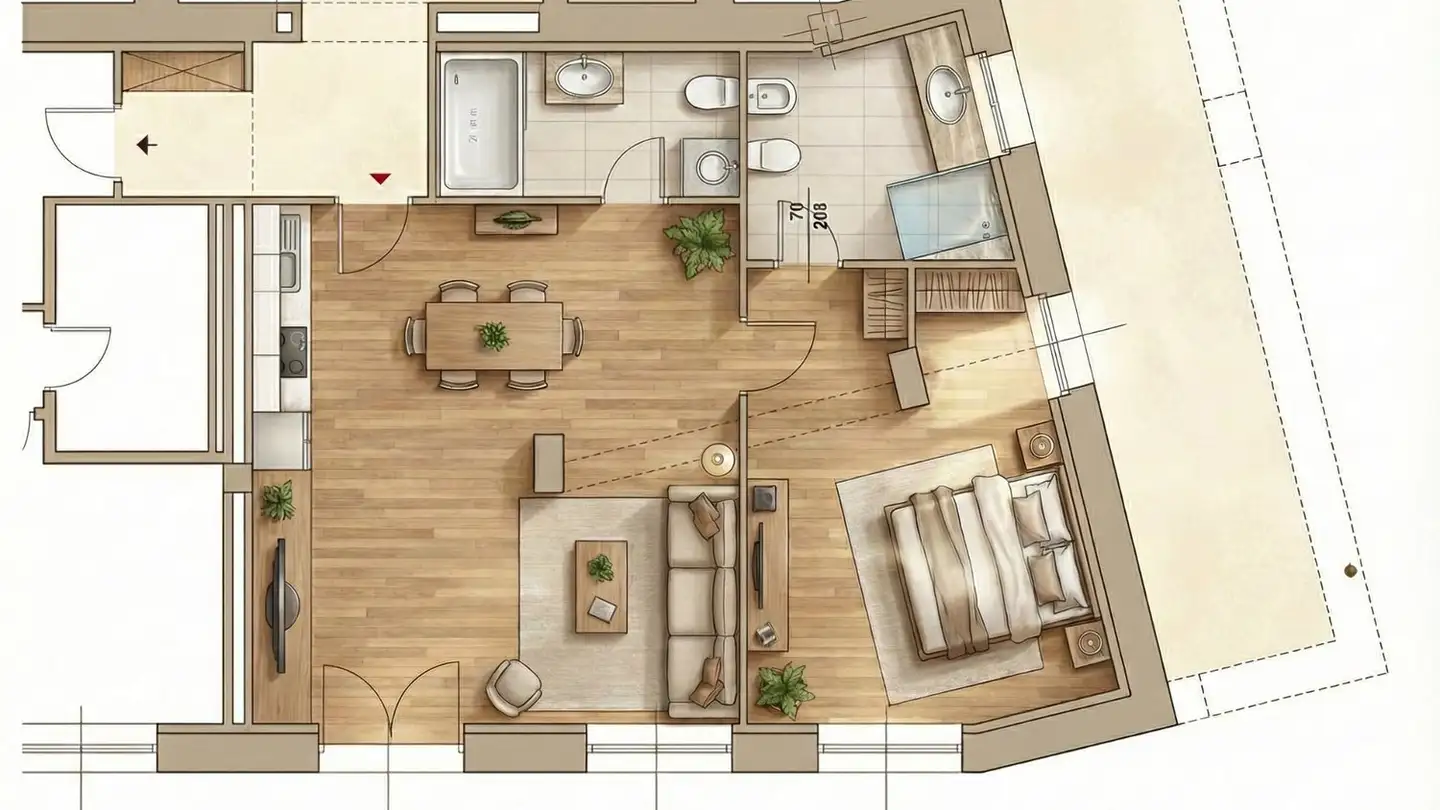 Appartamento in vendita - Via Zurigo, 6900 Lugano