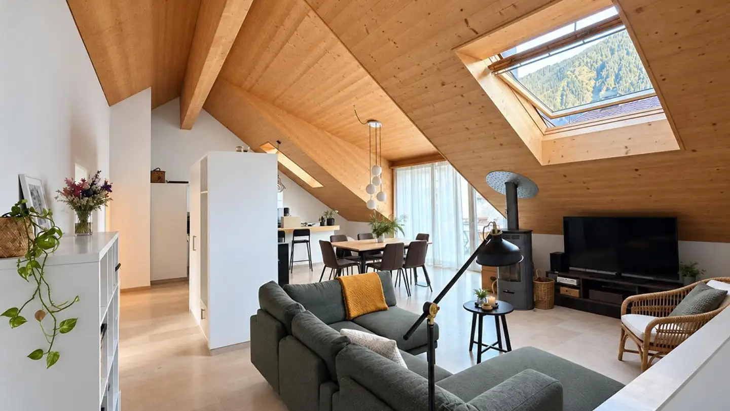 Penthouse for rent - Hintere Gasse 6, 7012 Felsberg
