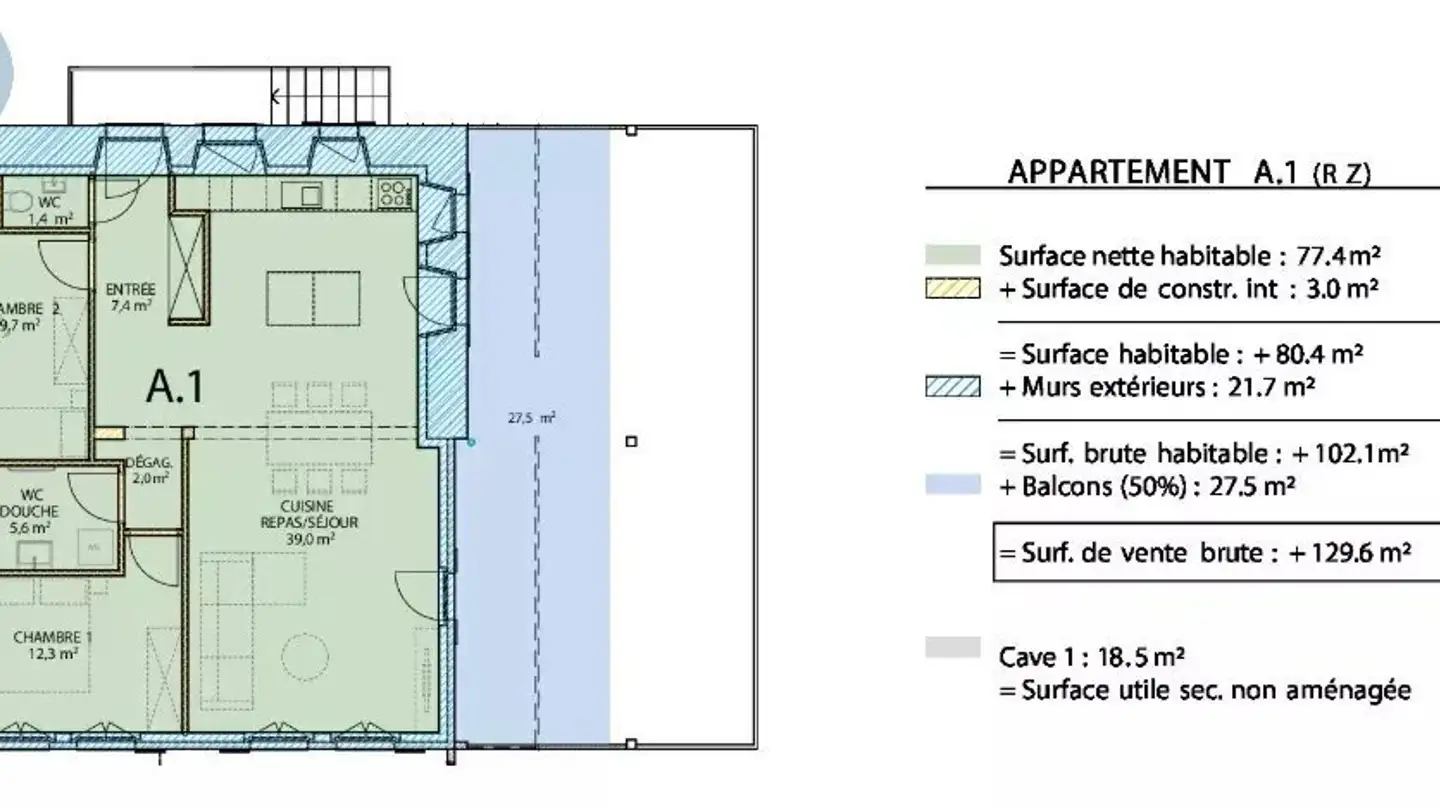 Wohnung kaufen - 1996 Basse-Nendaz - Foto 3