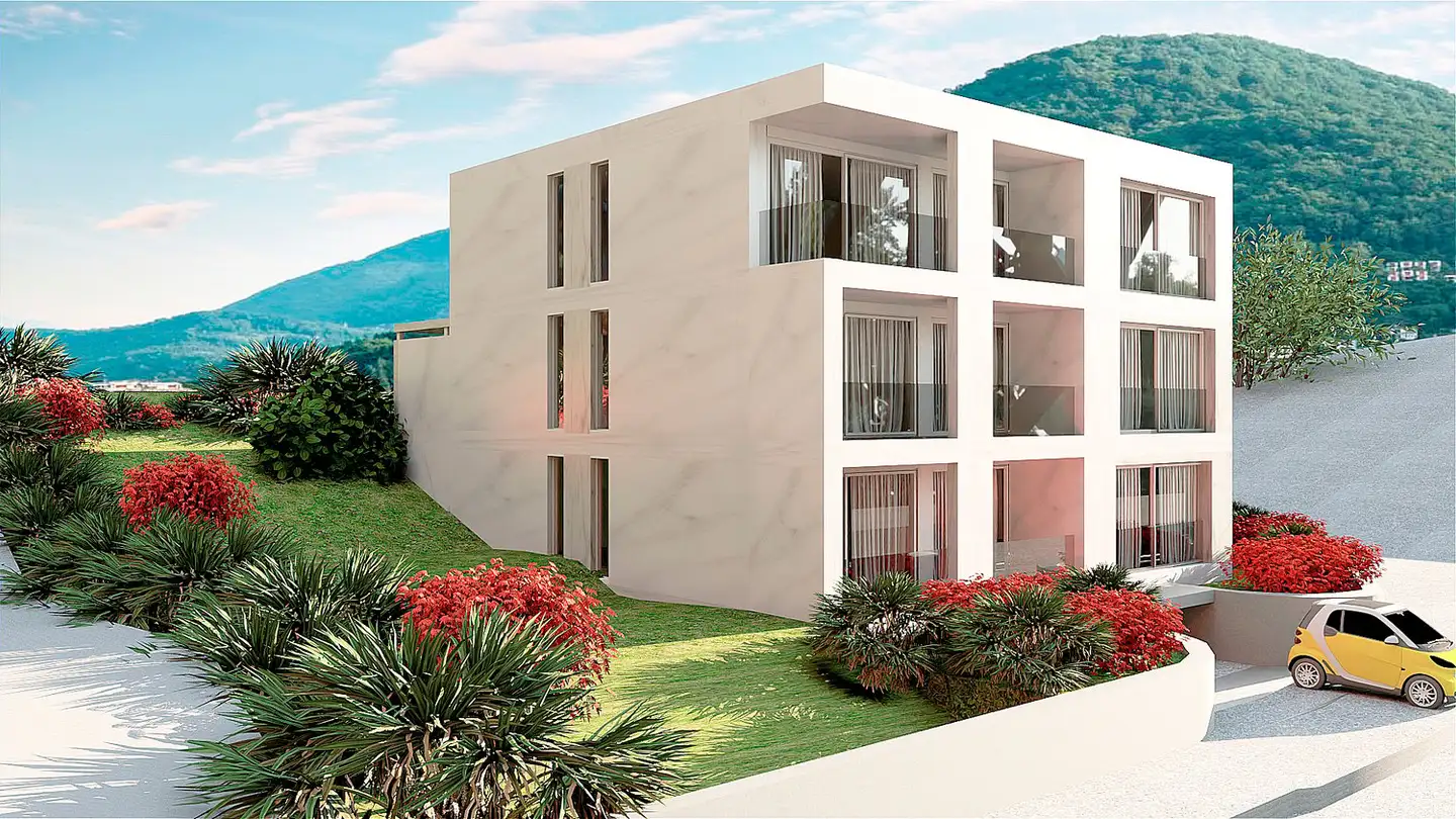 Residential building for sale - Salita Rocchetta 3, 6988 Ponte Tresa