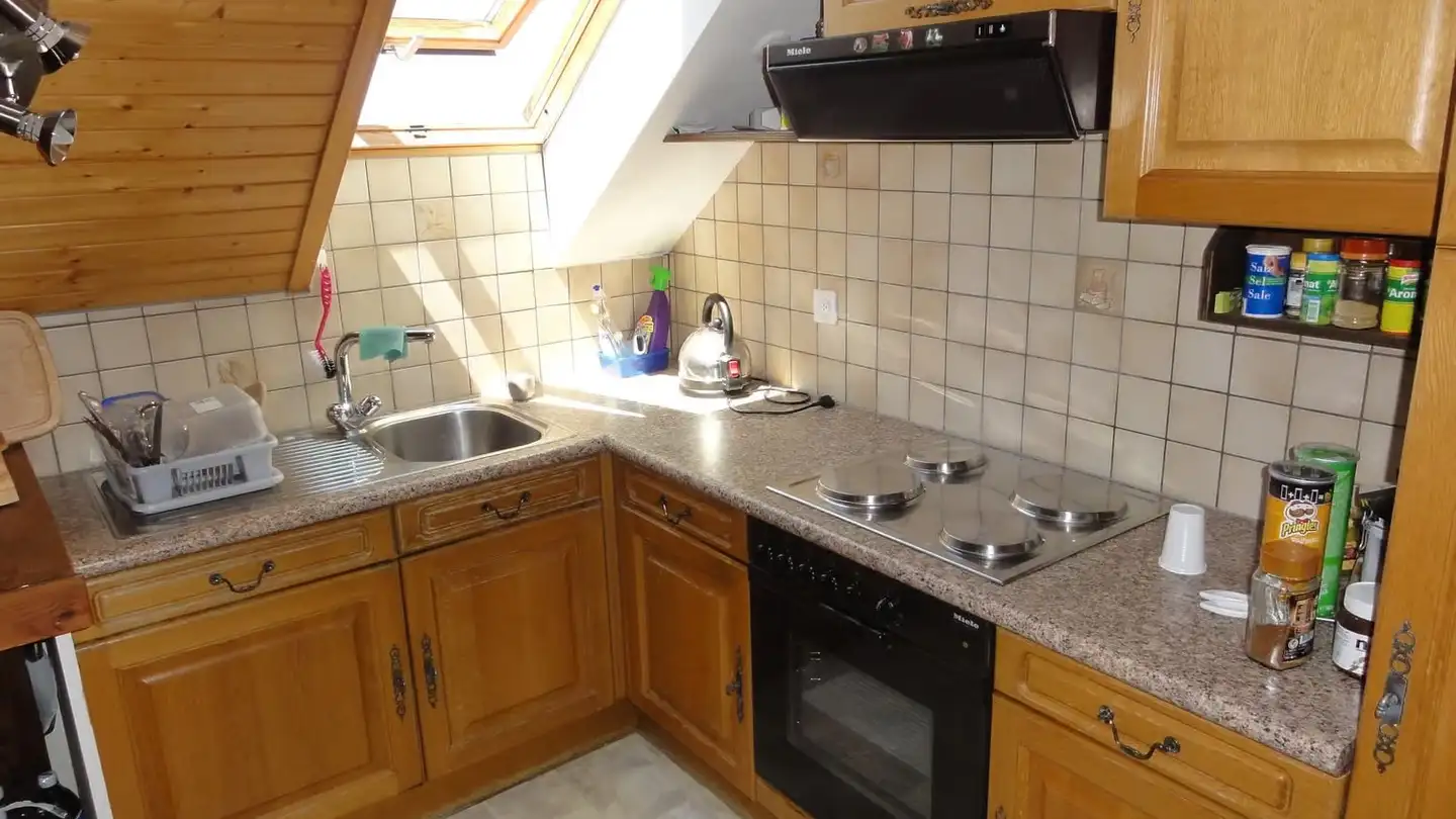 Attic flat for rent - Rüdeweid 65, 1719 Brünisried