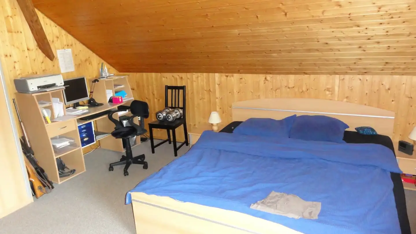 Attic flat for rent - Rüdeweid 65, 1719 Brünisried - Photo 2