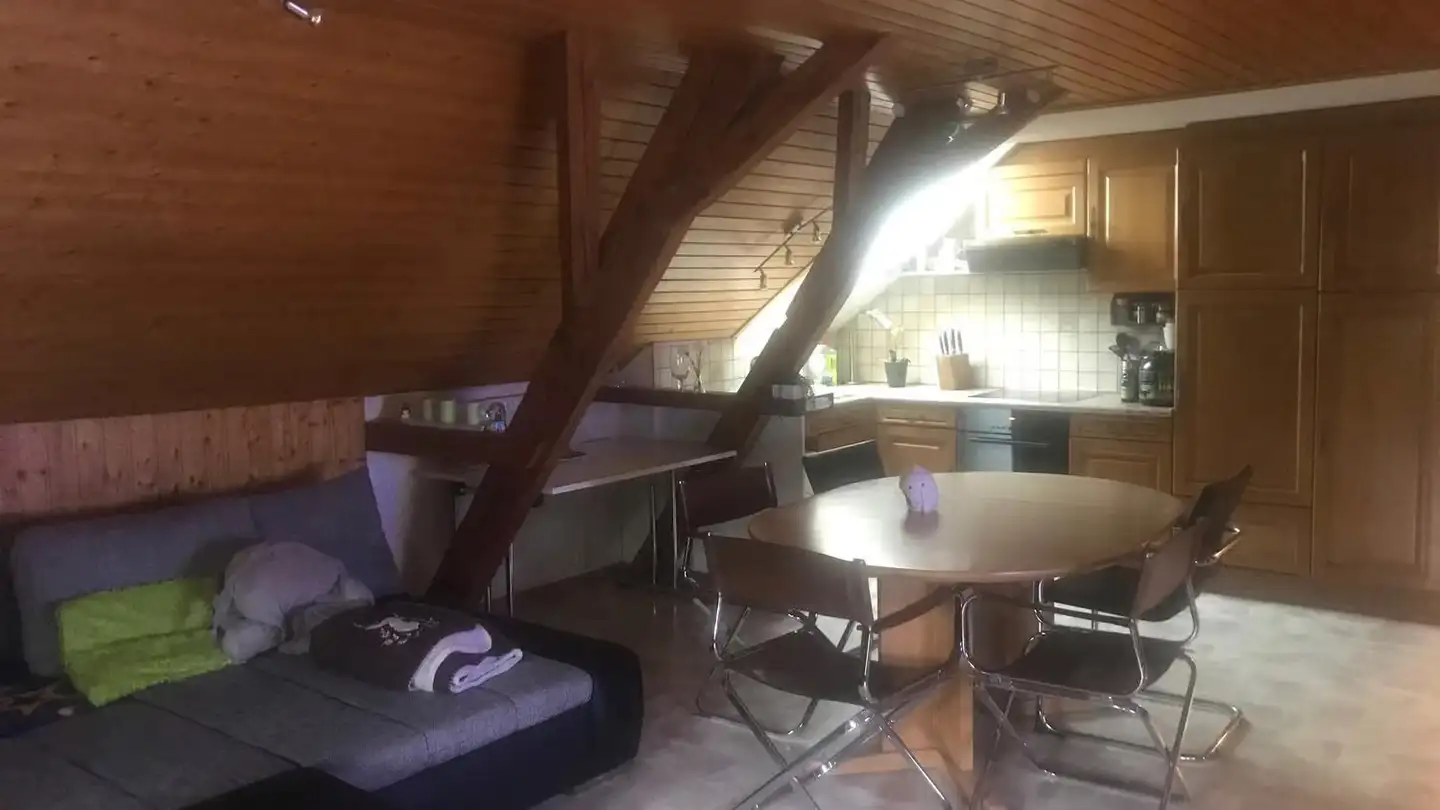 Attic flat for rent - Rüdeweid 65, 1719 Brünisried - Photo 3