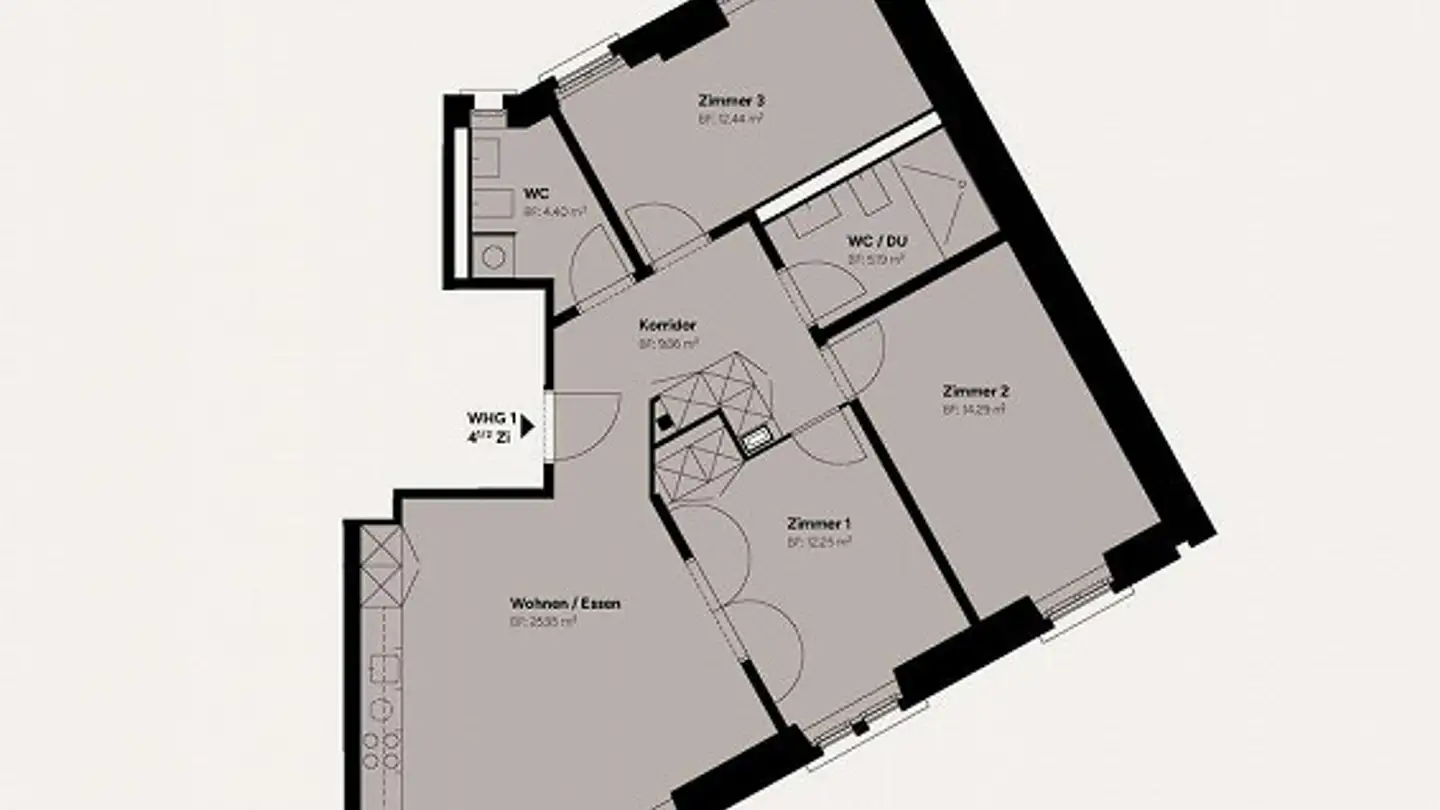 Apartment for rent - Hallwylstrasse 40, 8004 Zürich - Photo 4