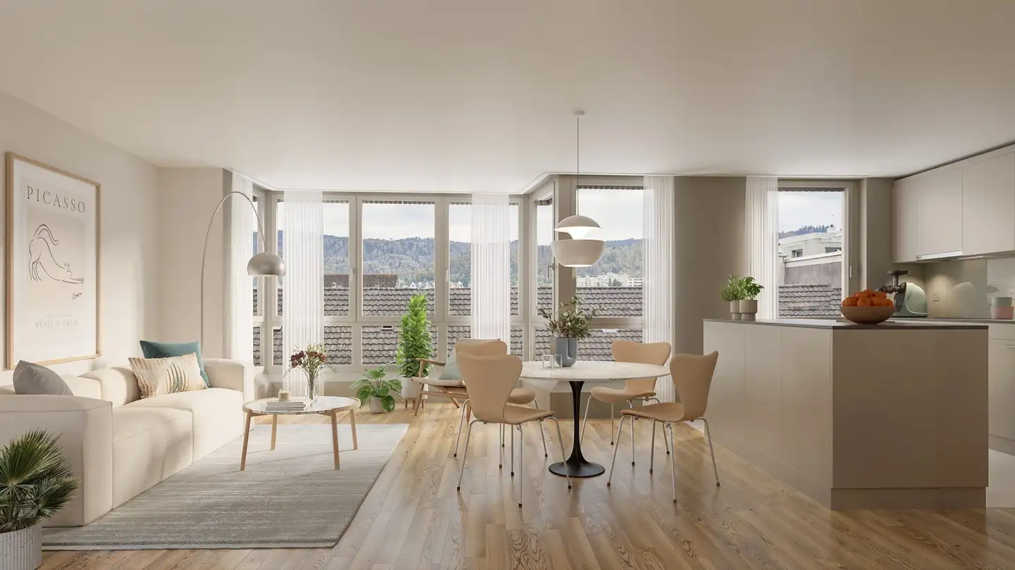 Appartement à louer - Badenerstrasse 666, 8048 Zürich