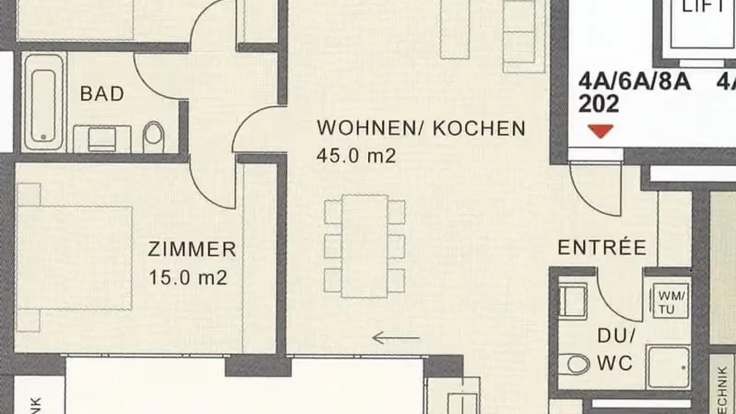 Appartamento in affitto - Sonnmattweg 6a, 5416 Kirchdorf AG - Foto 2