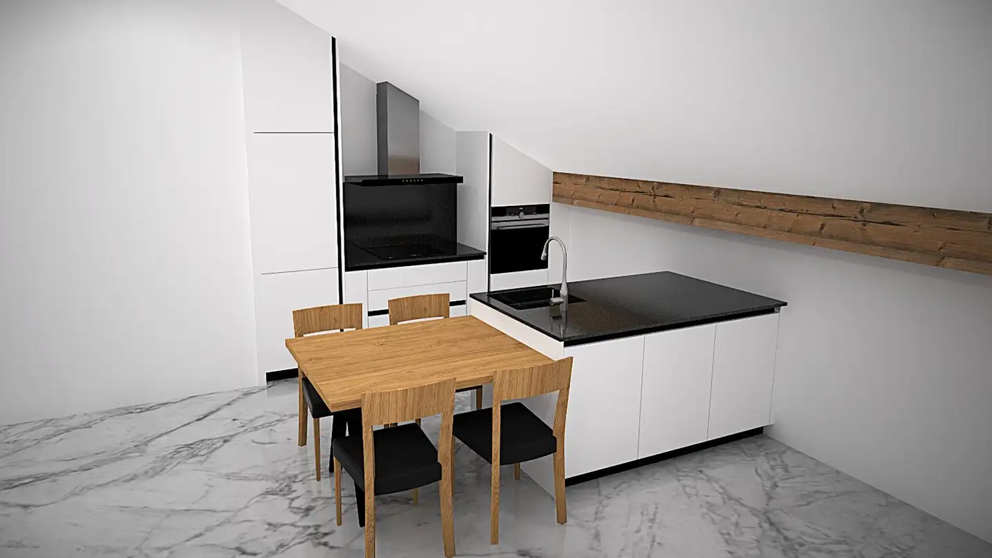 Dachgeschosswohnung mieten - Route De Fruence 40, 1618 Châtel-St-Denis - Foto 2