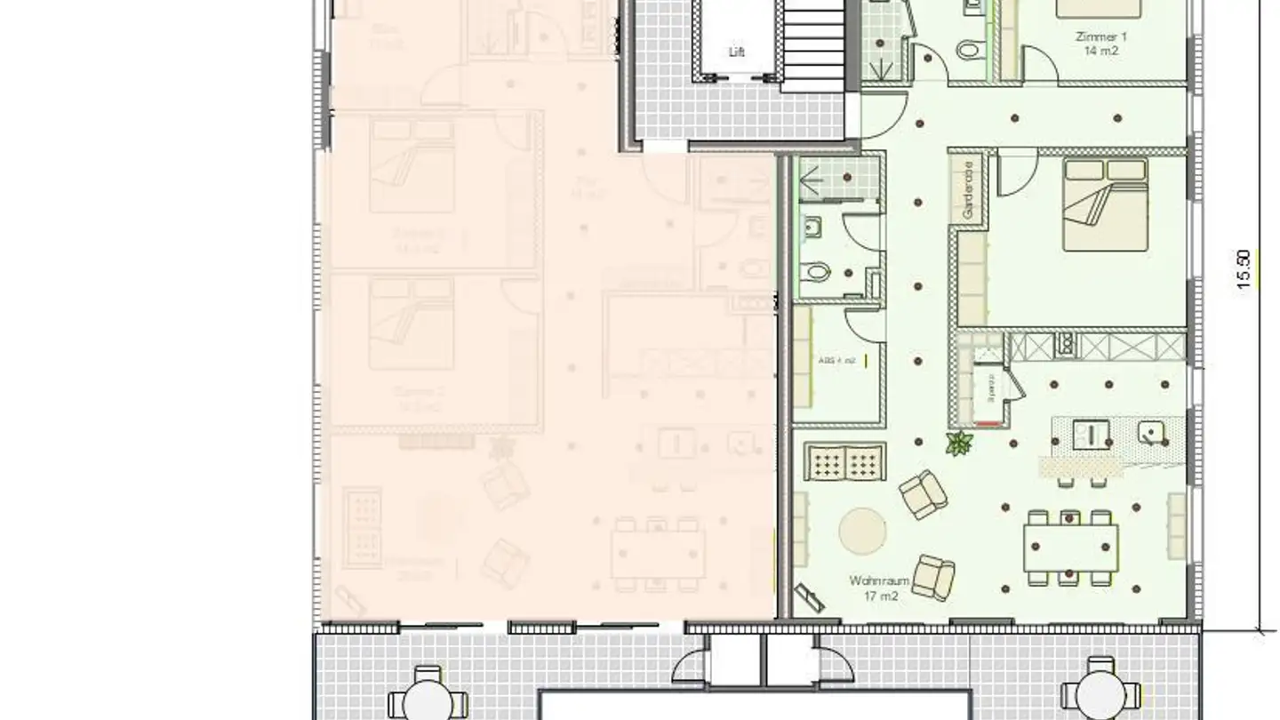 Wohnung mieten - Bachstrasse 16, 9470 Buchs SG - Foto 2
