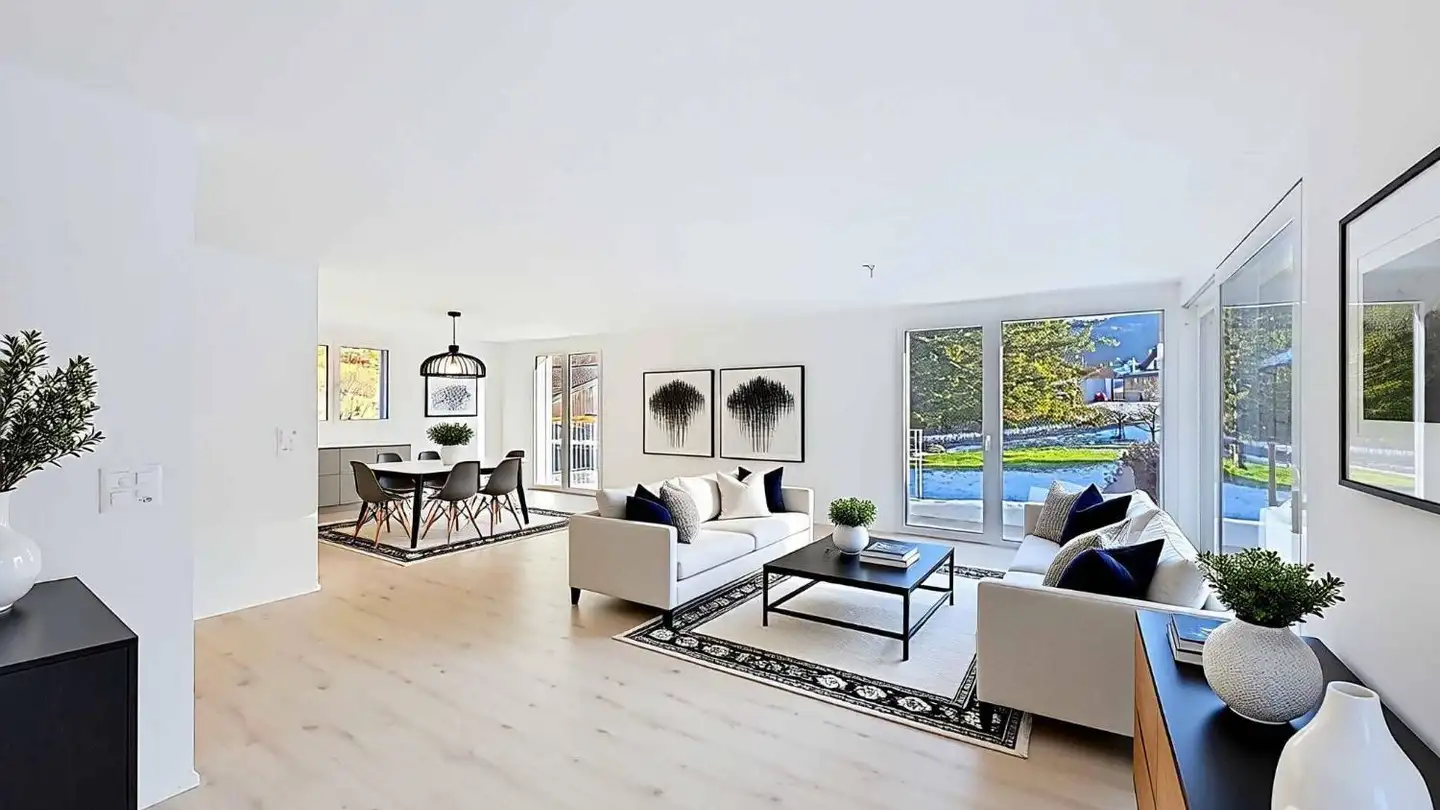 Doppelhaushälfte kaufen - Sur La Roche, 1634 La Roche FR - Foto 3