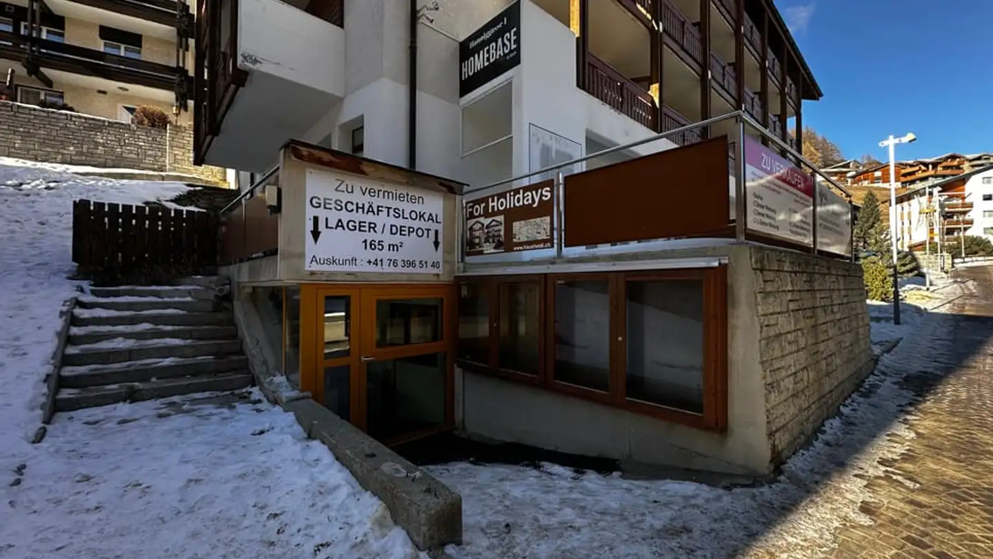 Commercial for rent - Bielmattstrasse 31, 3906 Saas-Fee