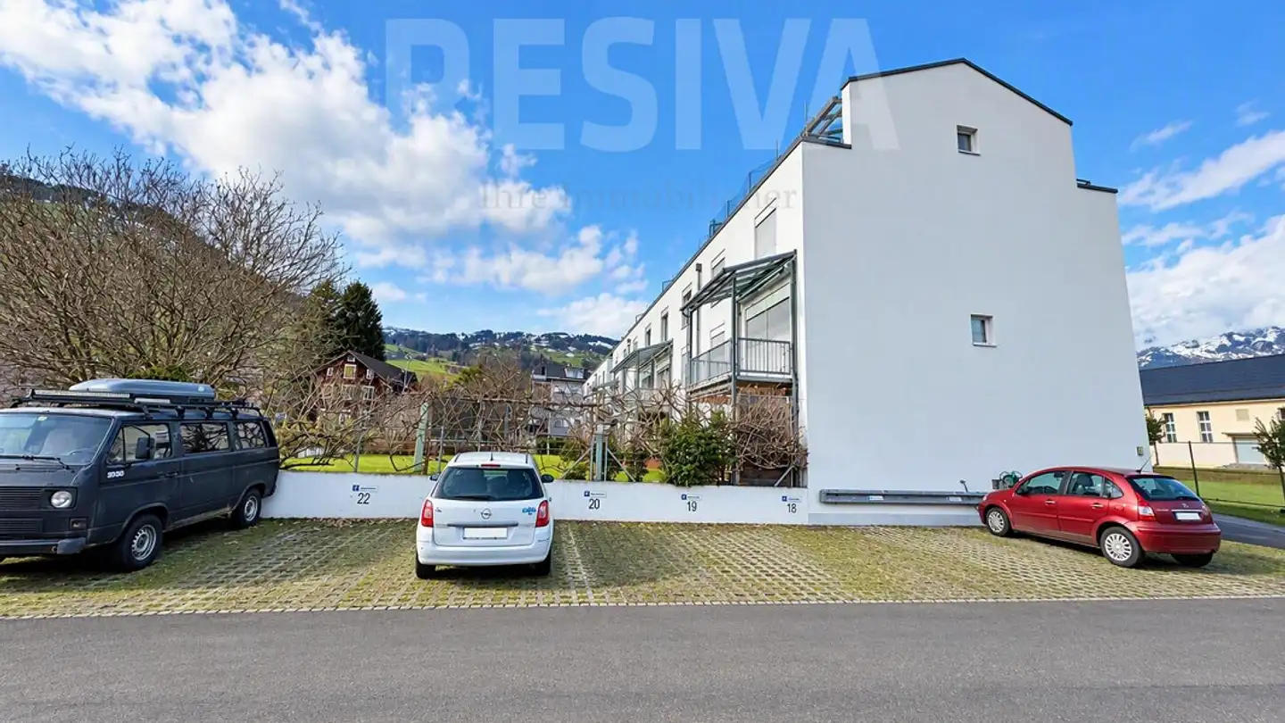 Parcheggio esterno in affitto - Kirchbüntstrasse 2, 9472 Grabs