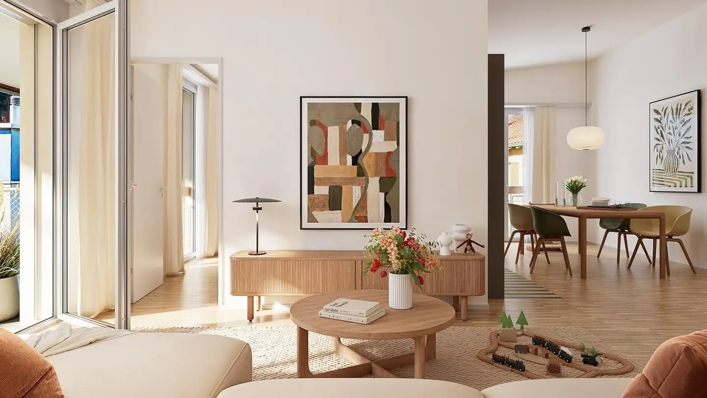 Appartement à louer - Lagerstrasse 3, 5432 Neuenhof - Photo 4