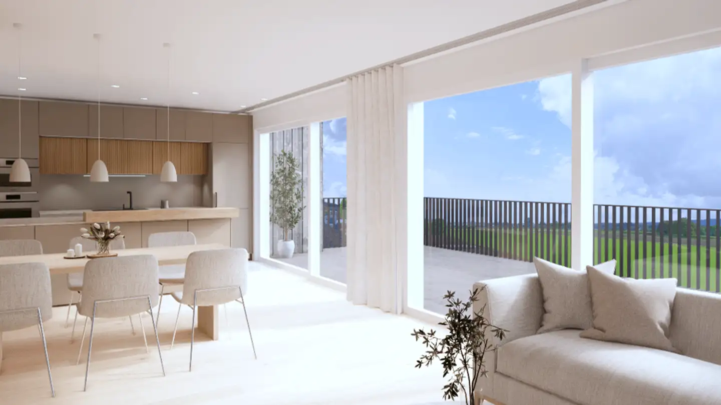 Attico in affitto - Höfli, 8555 Müllheim Dorf - Photo 3