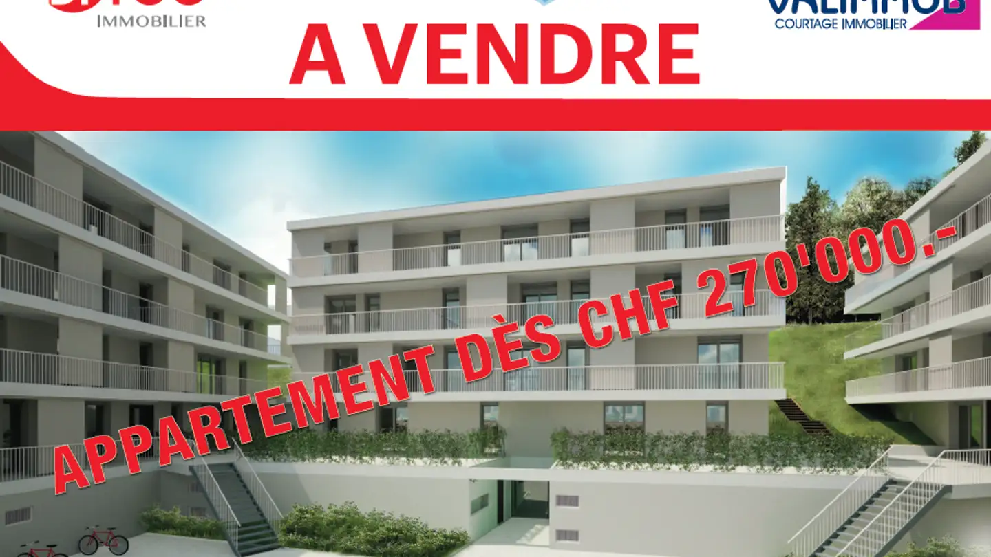 Appartement à vendre - 2108 Couvet