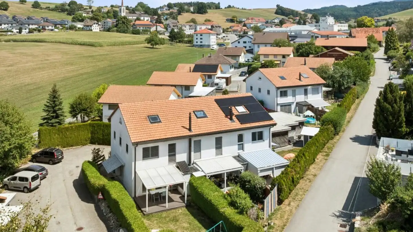 Casa a schiera in vendita - Chemin Du Clos-D'illens 54, 1733 Treyvaux